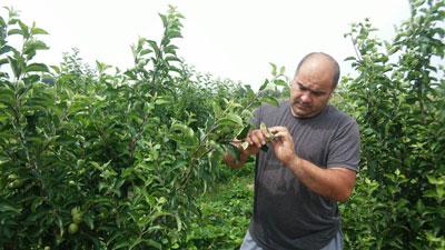 Қаровсиз ердан боғ яратган боғбон