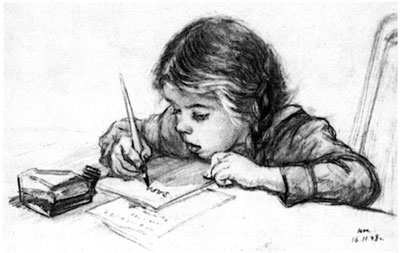 Болаликка қайтиб: НЕМИС ҚИЗИ ХИЛЬДАГА МАКТУБ ҳамда КУТУБХОНАДА «АСИРЛИК» СИРИ