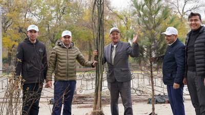Кўчат экиш ва  озодалик  ҳашари