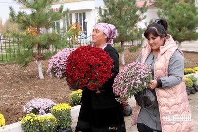 Маҳалласи озода аёл  элга доим  ўрнак бўлади