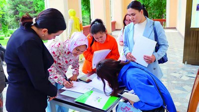 Ёшлар Экопартияни қўллаб қувватламоқда