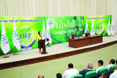 Абдушукур ҲАМЗАЕВ:  «Экологик хавф-хатарларга  қарши курашишда  Сурхондарёнинг ноёб табиати намуна бўлиши керак»