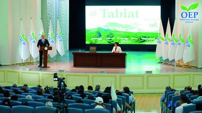 Тошкент вилоятини ривожлантириш экологик барқарорликка ва «яшил» мақсадларга асосланади