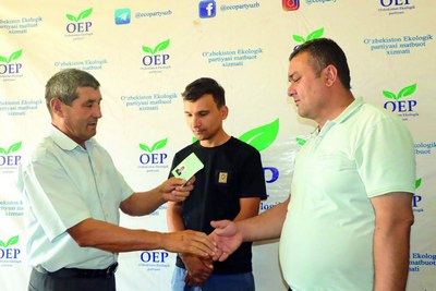 Экопартияга  ишонч ортмоқда