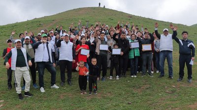 &laquo;Қизил тоғ&raquo; чиқиндилардан тозаланди