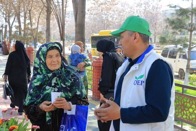 &laquo;Табиатга эҳсон&raquo; &ndash; эзгулик ва яшилликка чорлов