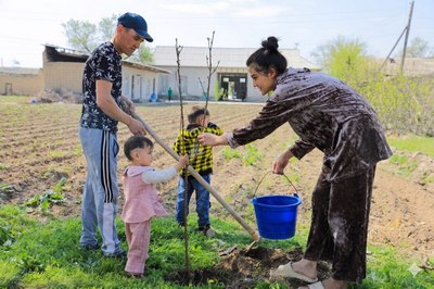 Ховосда янги боғлар,  янги имкониятлар