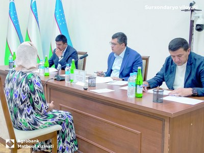 Agrobank аҳоли даромадини ошириш ҳаракатида