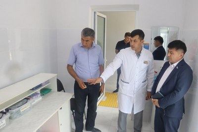 Тойлоқда янги оилавий  поликлиника иш бошлади